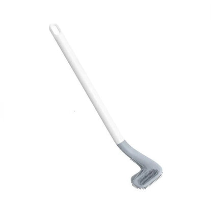 Self-Cleaning Toilet Brush with Enclosed Storage Base