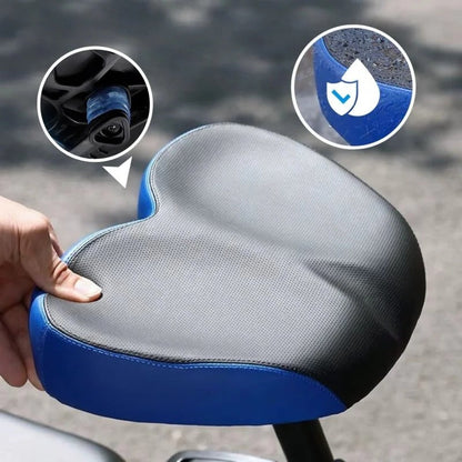 Ultimate Comfort Bike Seat with Vibration Dampening and Weather Resistance
