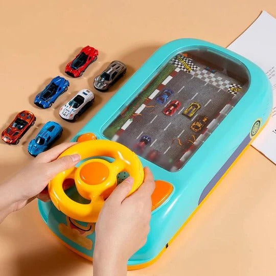 Interactive Racing Adventure Set with Steering Wheel Control