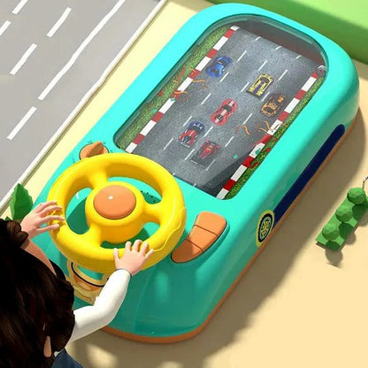 Interactive Racing Adventure Set with Steering Wheel Control