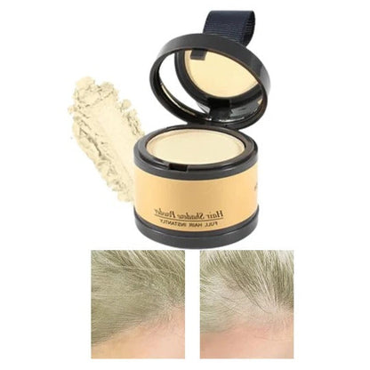 Moisture-Proof Hair Coverage Powder with Convenient Applicator