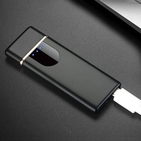 Compact Electric Lighter with Rechargeable Design for All Conditions