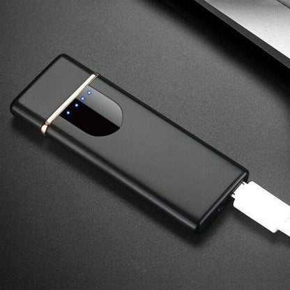 Compact Electric Lighter with Rechargeable Design for All Conditions