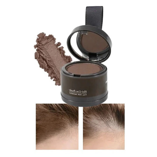 Moisture-Proof Hair Coverage Powder with Convenient Applicator