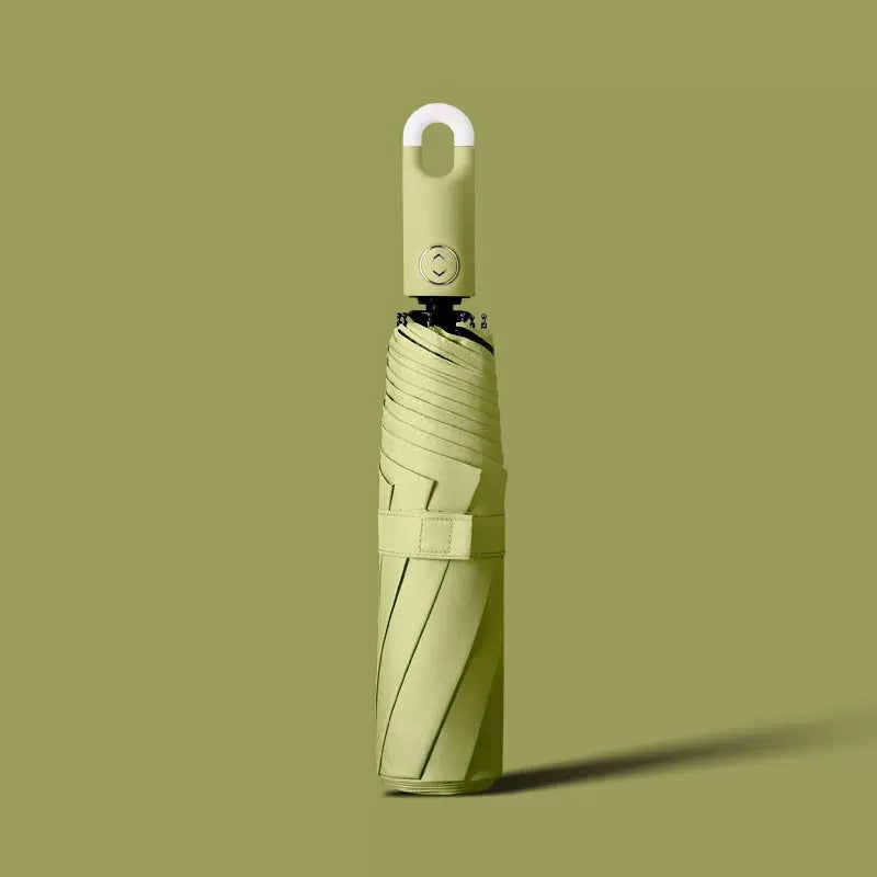 Instant Open Umbrella with 360° Swivel Handle & Hook Storage