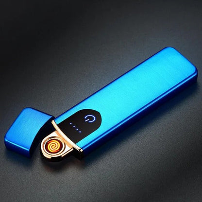 Compact Electric Lighter with Rechargeable Design for All Conditions