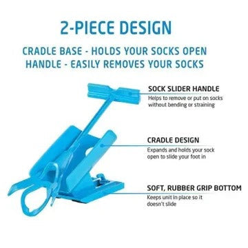 Effortless Sock Application Aid for Enhanced Independence