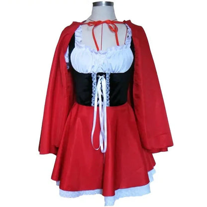 Charming Scarlet Storybook Costume for Women
