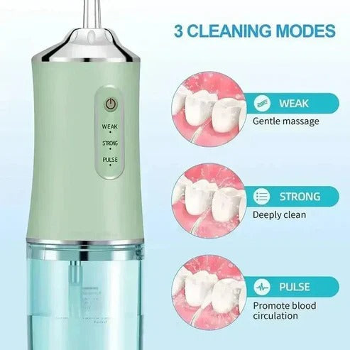 Portable Wireless Water Flosser for Optimal Oral Hygiene