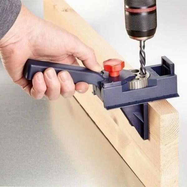 Precision Drill Alignment Tool with Adjustable Depth Control