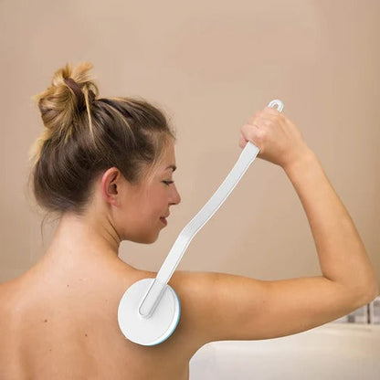 Reach & Relax: Long Handle Lotion Applicator & Massager