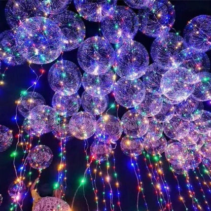 Illuminating Color-Shift Balloons with Reusable Stand, 18-24in