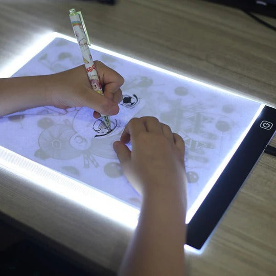 Slim LED Art Tablet for Effortless Tracing and Sketching