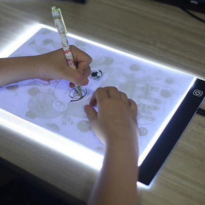 Slim LED Art Tablet for Effortless Tracing and Sketching