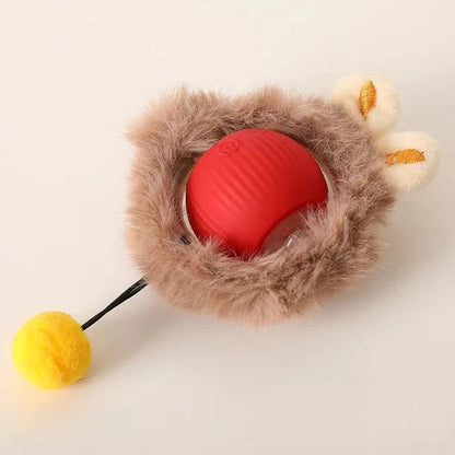 Engaging Motion-Activated Rolling Toy with Interactive Tail