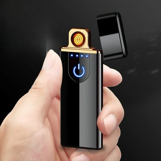 Compact Electric Lighter with Rechargeable Design for All Conditions