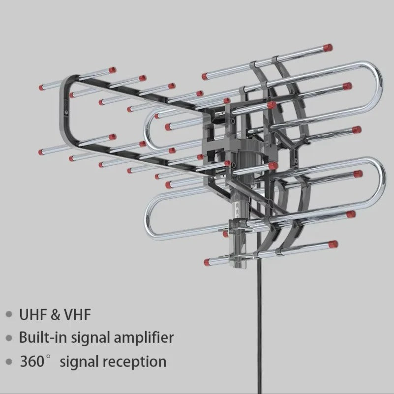 All-Direction Outdoor Antenna for Reliable Signal Reception