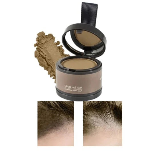 Moisture-Proof Hair Coverage Powder with Convenient Applicator