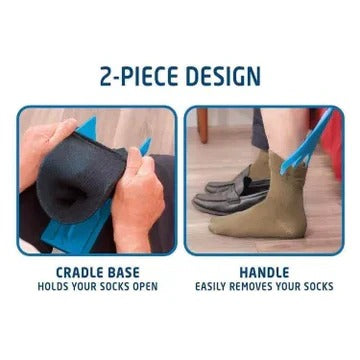 Effortless Sock Application Aid for Enhanced Independence