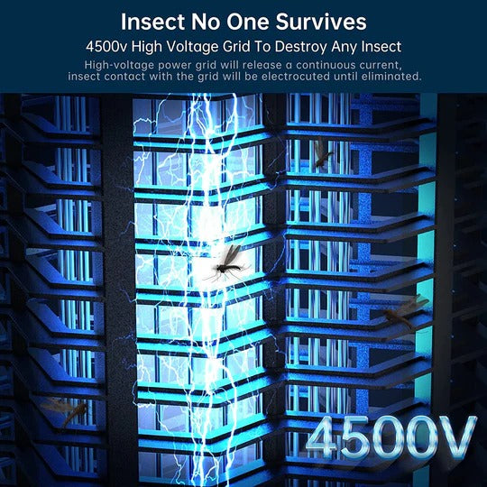 Eco-Friendly Insect Zapper Light for Home and Garden Use