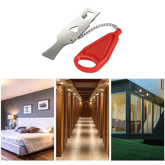 TravelSafe Portable Door Lock for Enhanced Privacy