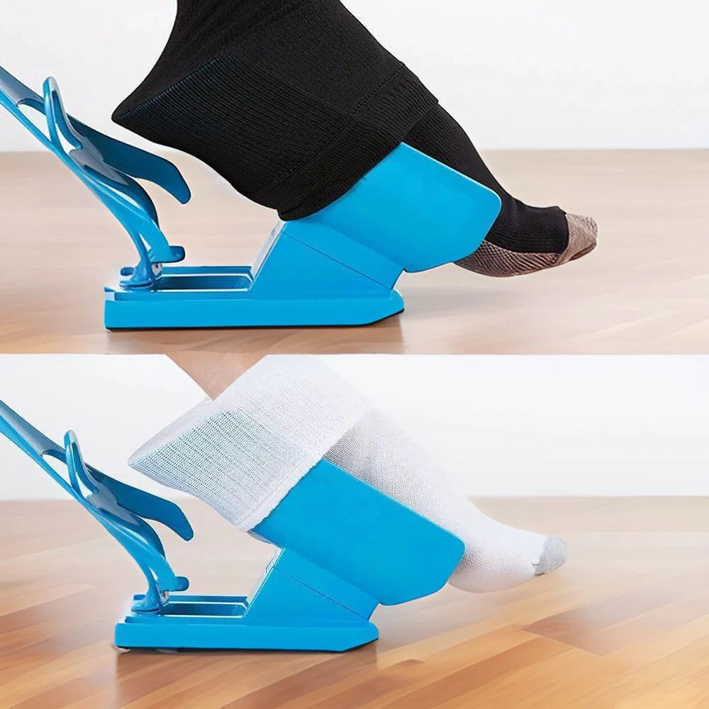 Effortless Sock Application Aid for Enhanced Independence