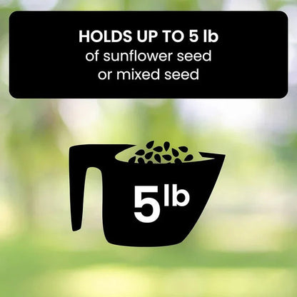 Squirrel-Resistant Bird Feeder for Backyard Birds