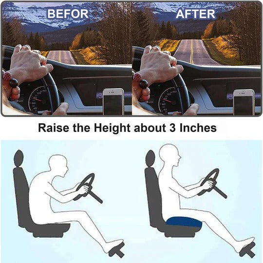 Elevate Your Ride: Comfort Booster Seat Cushion for Adults
