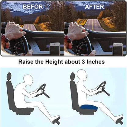Elevate Your Ride: Comfort Booster Seat Cushion for Adults