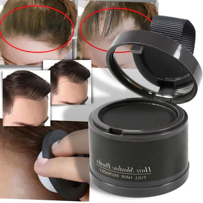 Moisture-Proof Hair Coverage Powder with Convenient Applicator