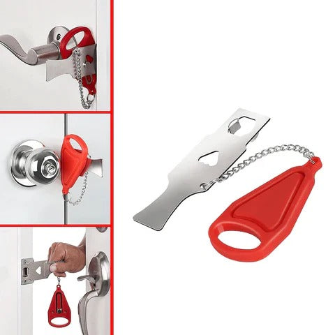 TravelSafe Portable Door Lock for Enhanced Privacy