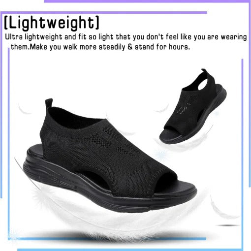 Women’s Easy Fit Slingback Sandals with Cushioned Support