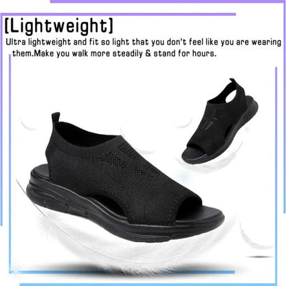Women’s Easy Fit Slingback Sandals with Cushioned Support