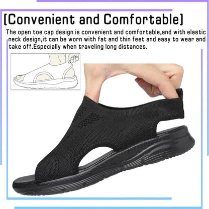Women’s Easy Fit Slingback Sandals with Cushioned Support
