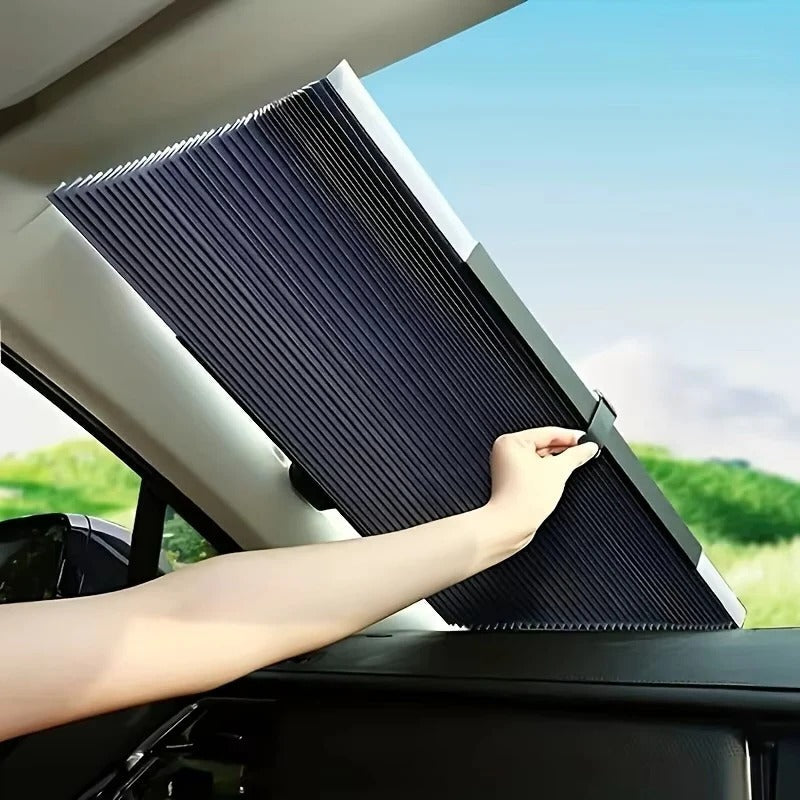 Easy-Use Car Window Solar Shield Duo