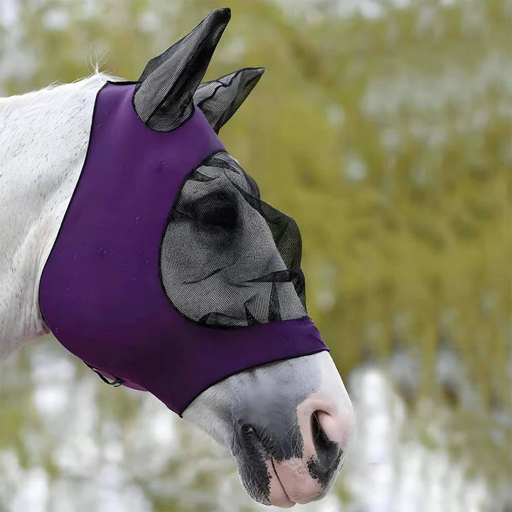 Ultimate Fly Shield for Horses with UV Defense and Comfortable Fit