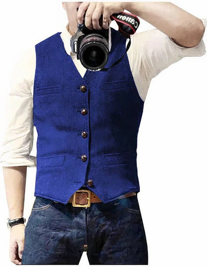 Men's Everyday Essential Sleeveless Layering Vest