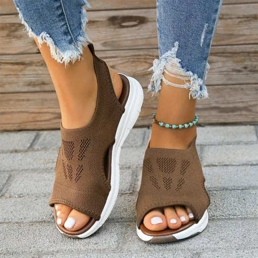 Women’s Easy Fit Slingback Sandals with Cushioned Support