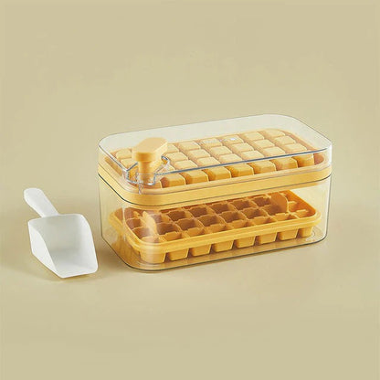 Quick Chill Ice Maker with Effortless Release and Storage