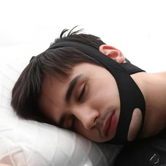 Adjustable Jaw Support Strap for Better Sleep and Snoring Relief
