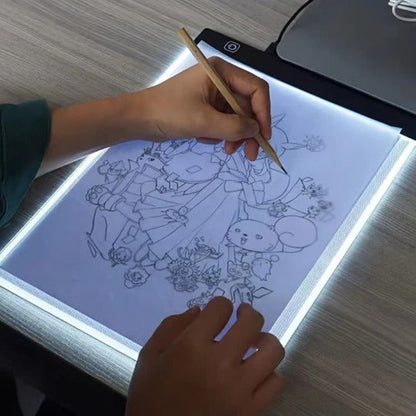Slim LED Art Tablet for Effortless Tracing and Sketching