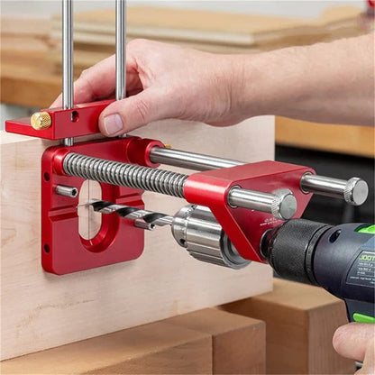 Precision Drill Guide for Woodworking with 2-Inch Capacity