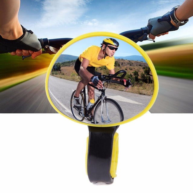 360-Degree Handlebar Mirror for Safe Cycling