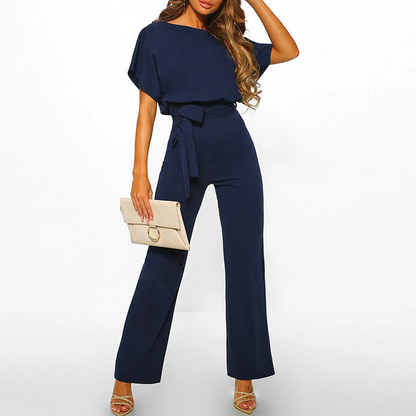Elegant Navy One-Piece Jumpsuit for Effortless Style
