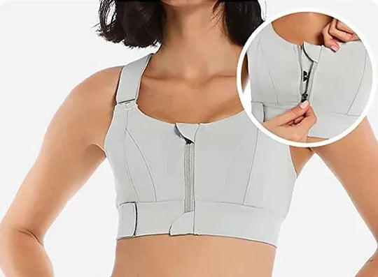 Ultimate Front-Zip Sports Bra for Active Lifestyles