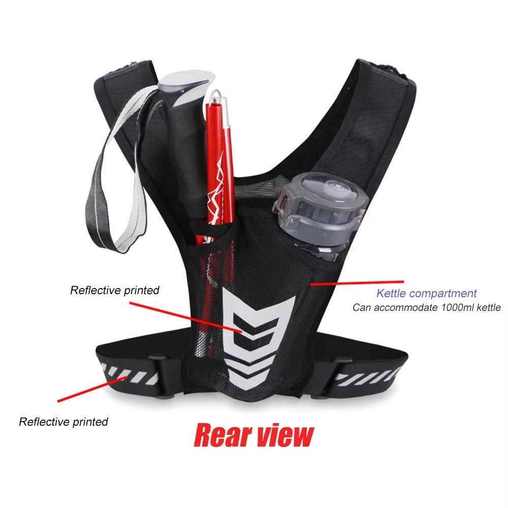 Adjustable Smartphone Holder Vest with Versatile Storage
