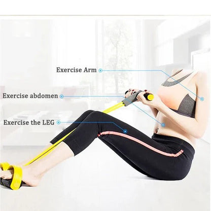 Versatile Elastic Resistance Bands for Easy Workouts