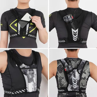 Adjustable Smartphone Holder Vest with Versatile Storage
