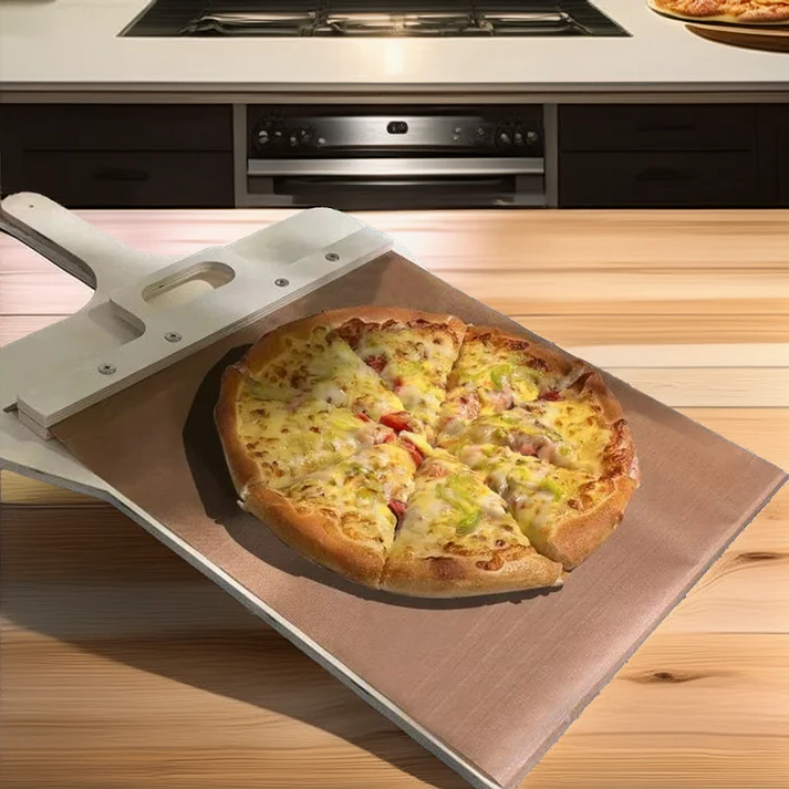 Premium Pizza Transfer Board with Ergonomic Handle