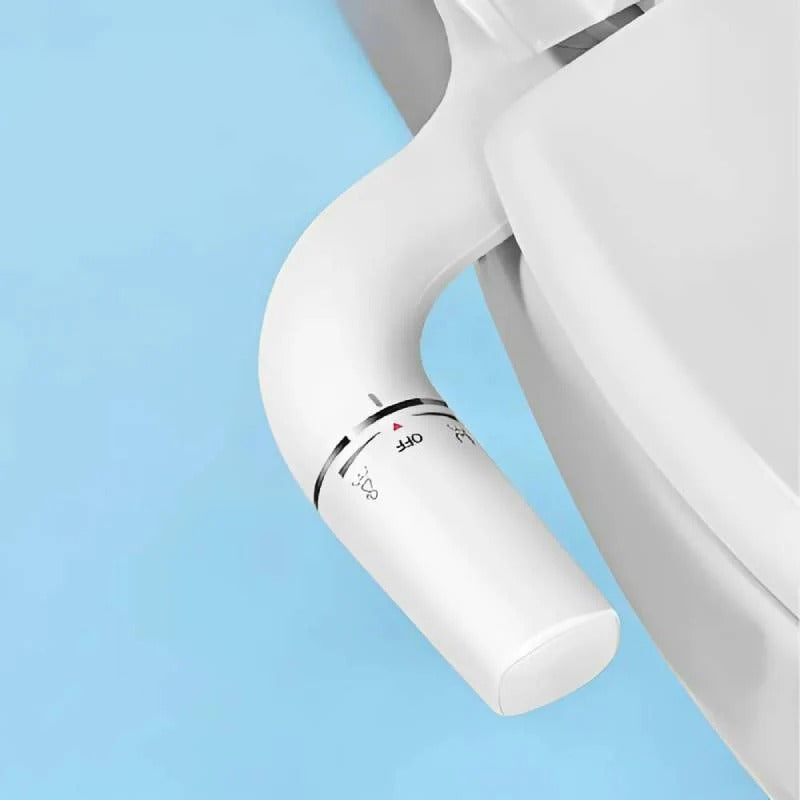 Smart Bidet Attachment with Adjustable Pressure and Dual Nozzles